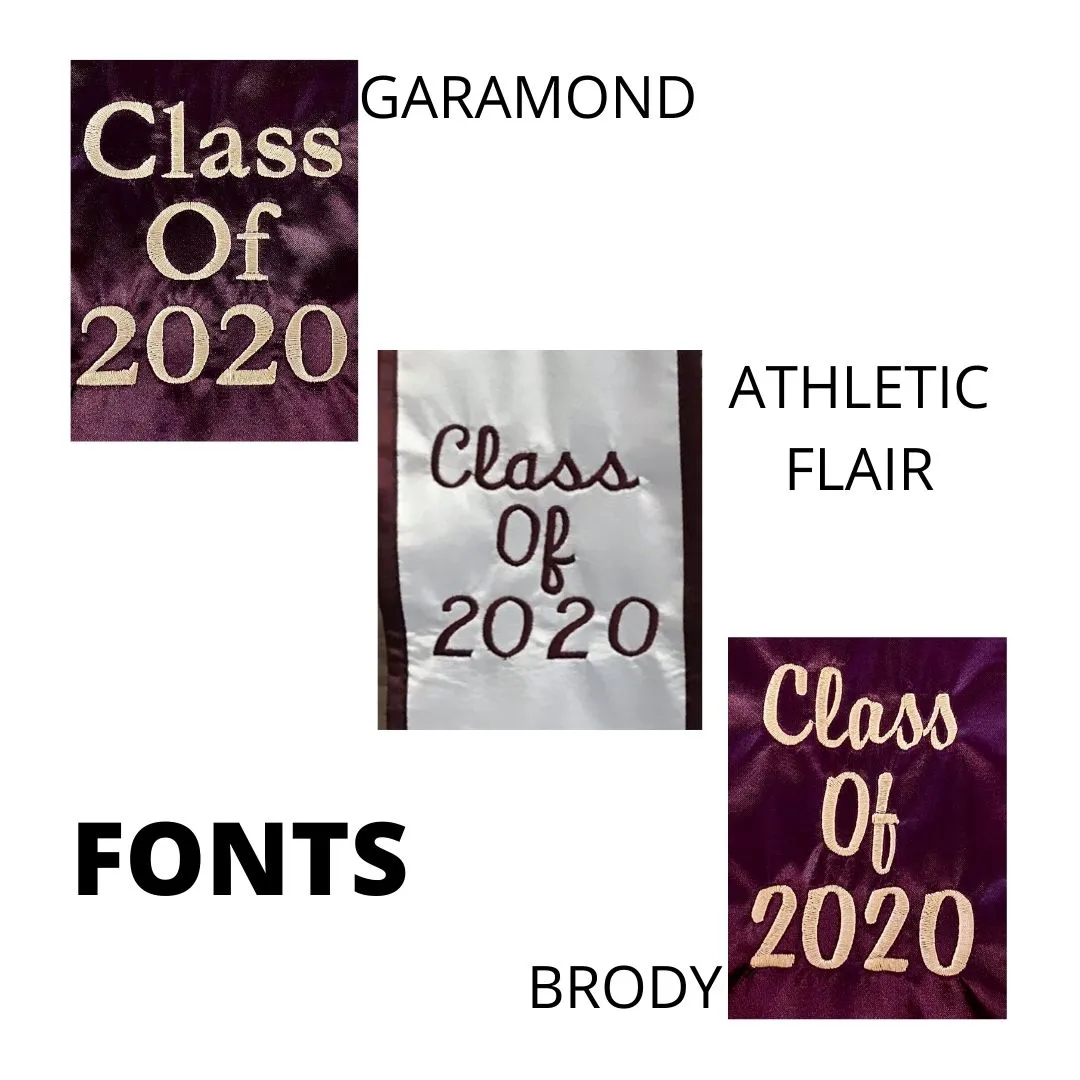 2024 McCoy College Graduation Stole, Standard, Texas State University