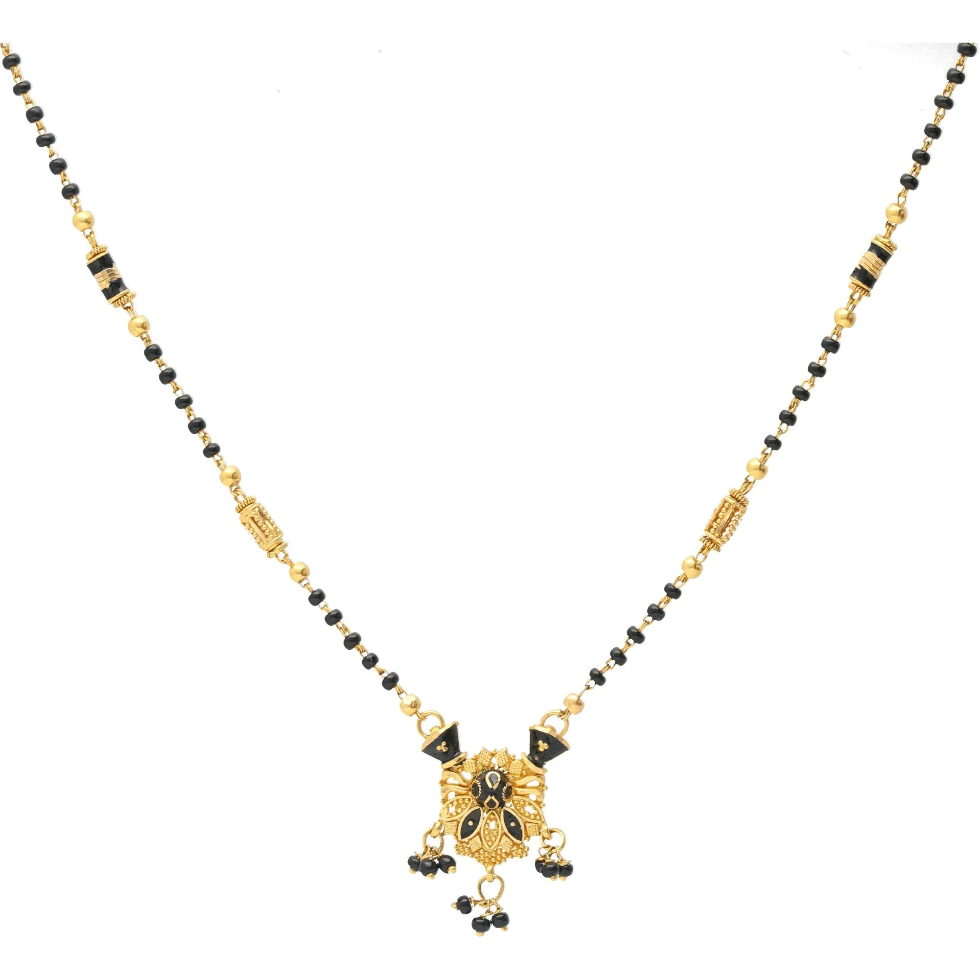 22K Gold Vidya Mangalsutra Chain Necklace