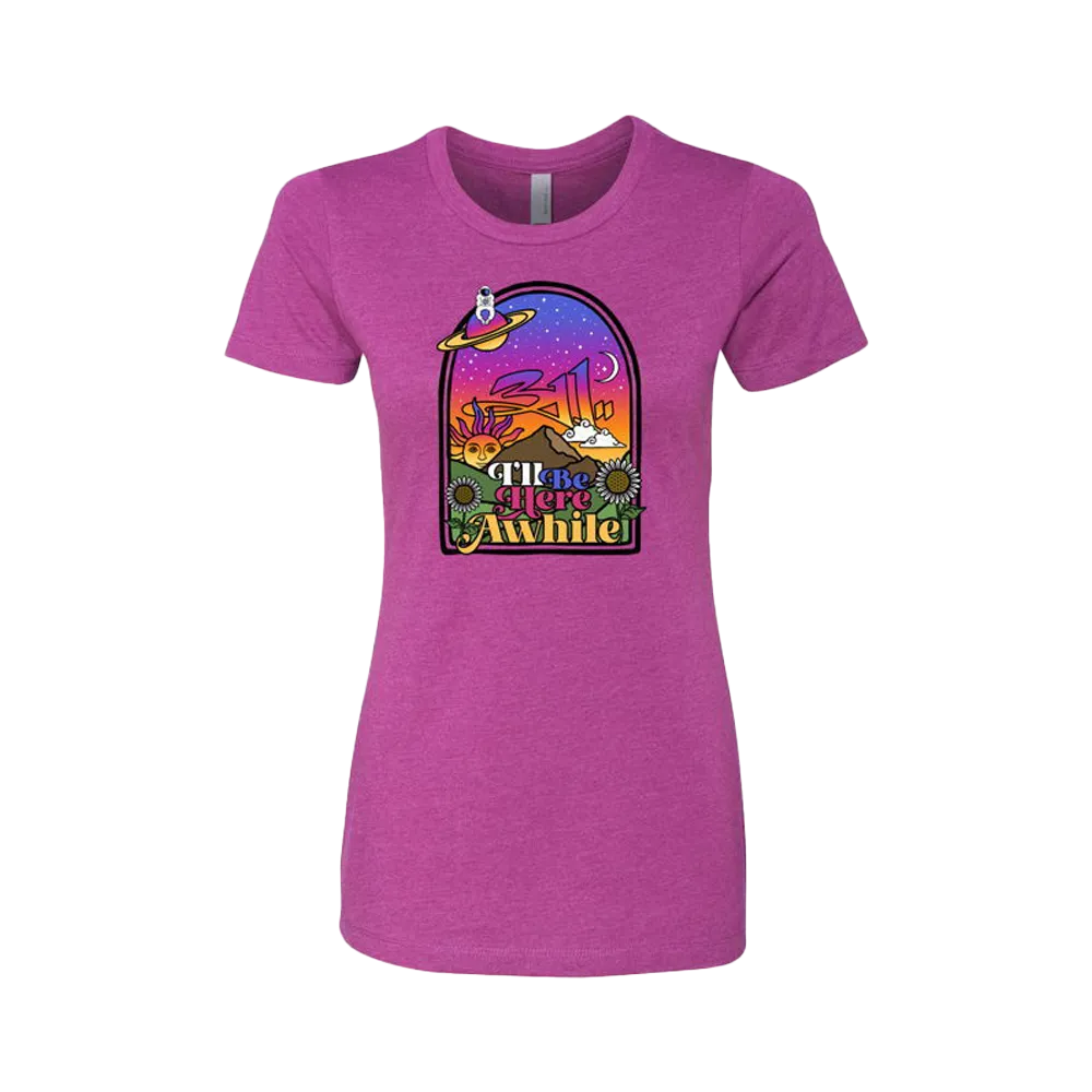 311 I.B.H.A Purple Ladies T-Shirt