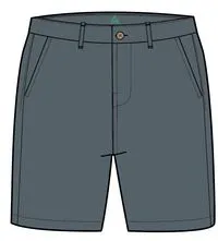 365 Light Organic Cotton Shorts - Storm Grey