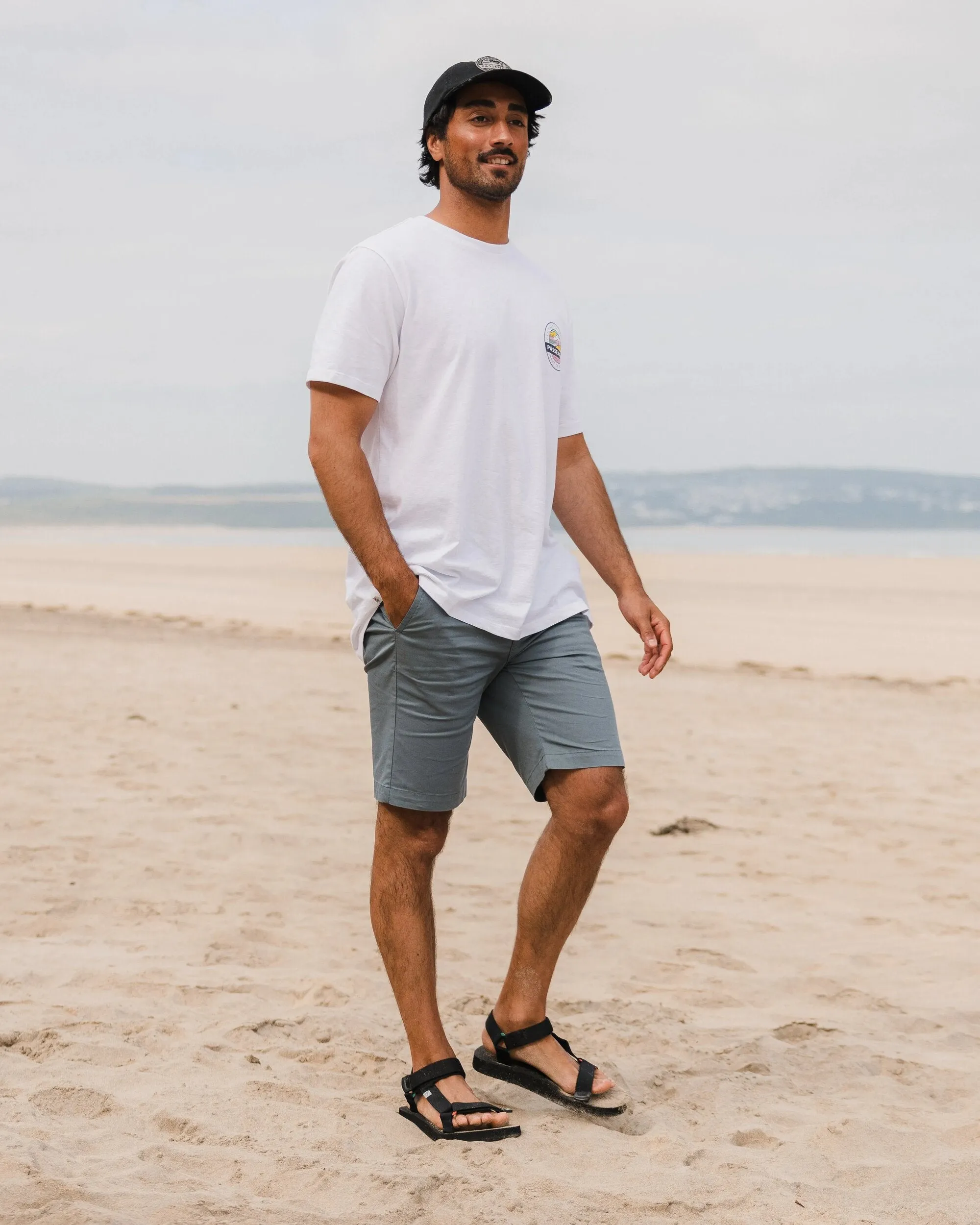 365 Light Organic Cotton Shorts - Storm Grey