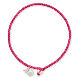 4OCEAN BRAIDED BRACELET FLAMINGO SMALL