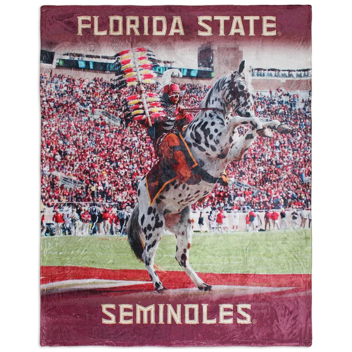 50"X60" SILK TOUCH THROW W/OSCEOLA & RENEGADE