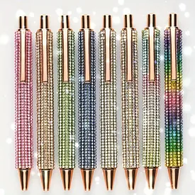 A Touch of Style Sparkling Rhinestone Ballpoint Pen