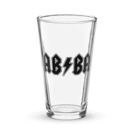 AB/BA Shaker pint glass