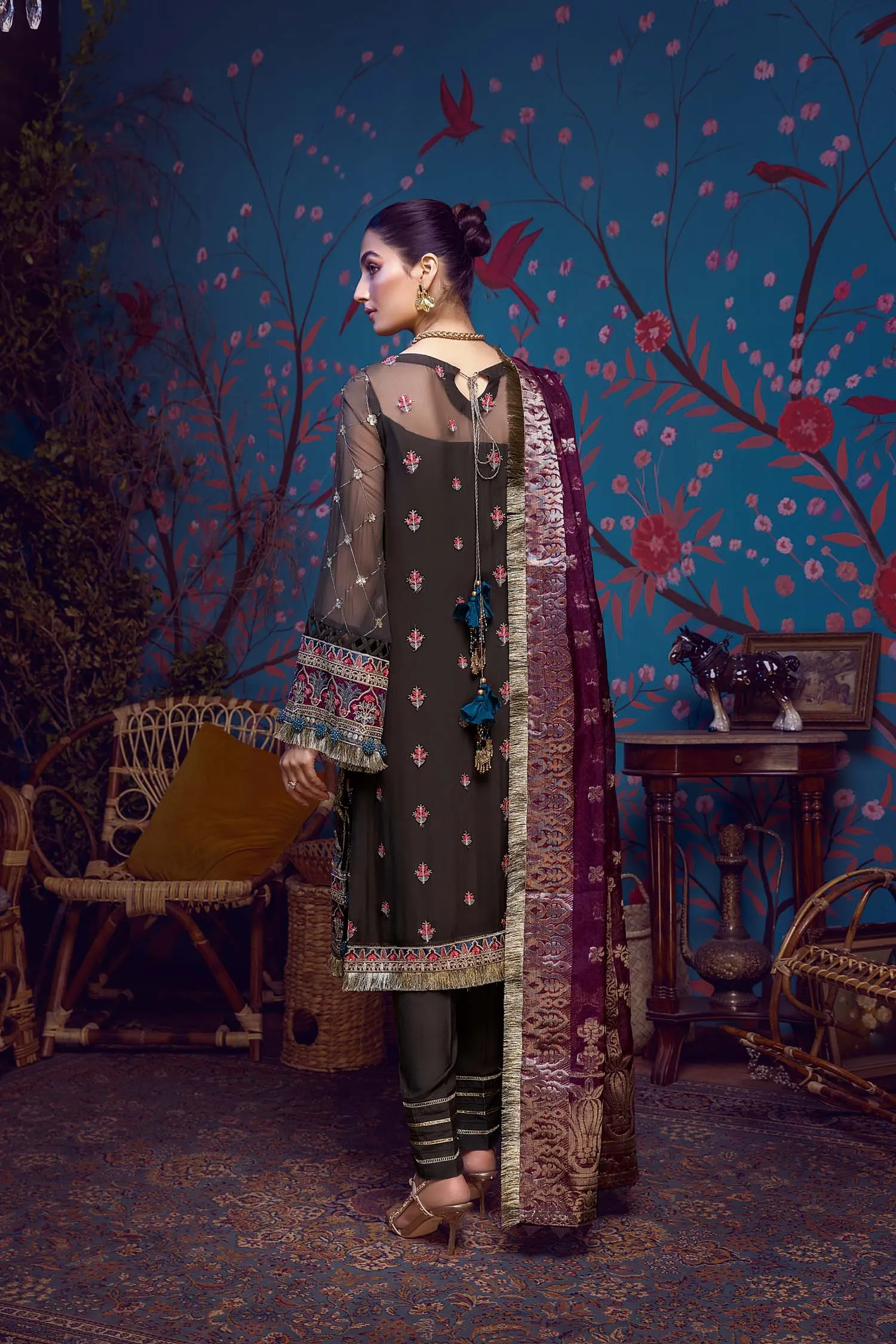 Adan's Libas Barroco · Formal Embroidered Chiffon Collection – Royalis