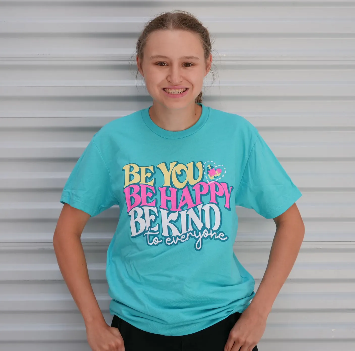 ADULT Be You, Be Happy, BE Kind to Everyone Tee