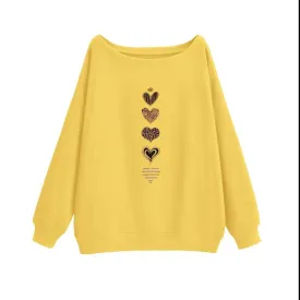 AG Women's American Sexy Heart To heart Off-The-Shoulder