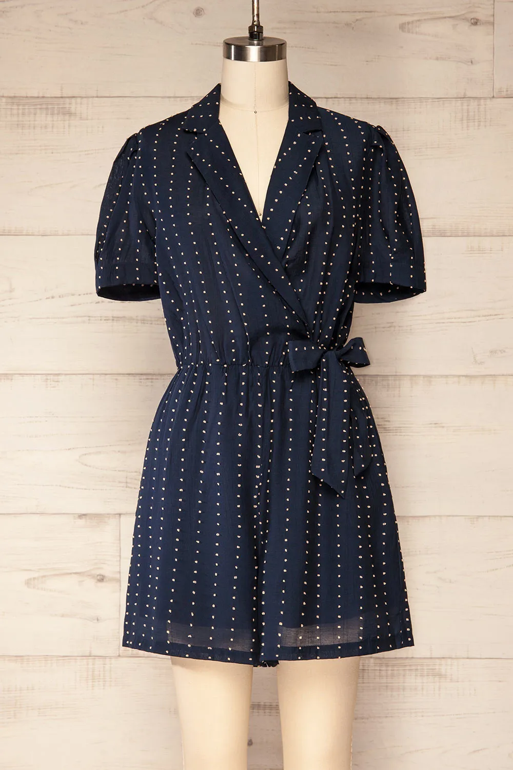 Albuquerque | Wrap-Style Chiffon Romper