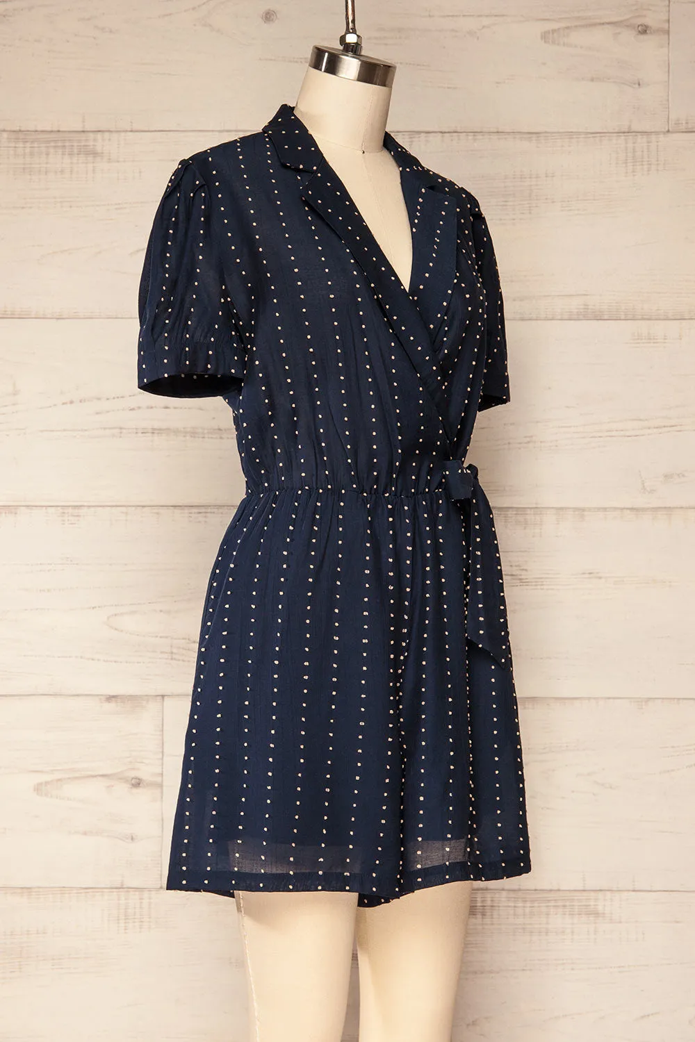 Albuquerque | Wrap-Style Chiffon Romper