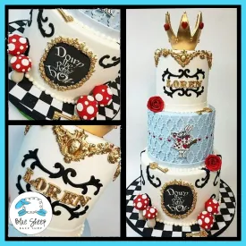Alice In Wonderland Birthday Cake II