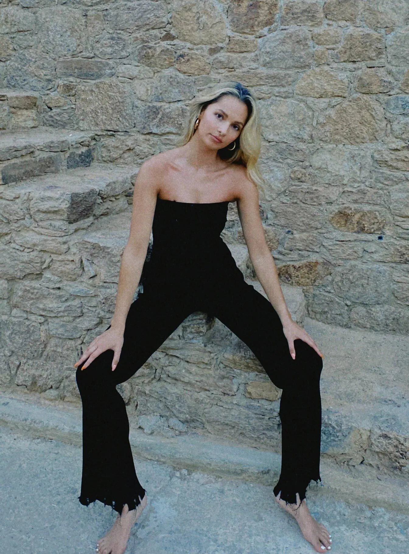 Anderson Strapless Top Black