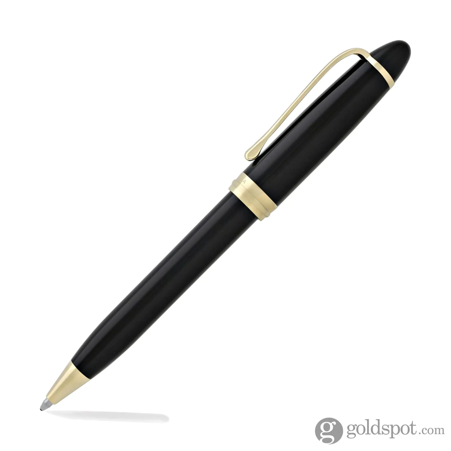 Aurora Ipsilon Deluxe Ballpoint Pen in Black Gold Trim