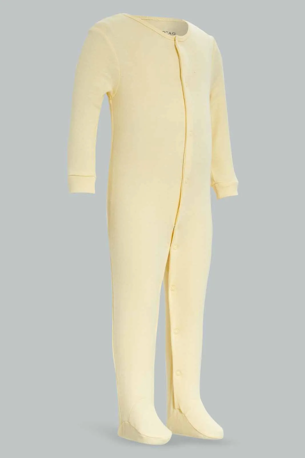 Babies Yellow Sleepsuit