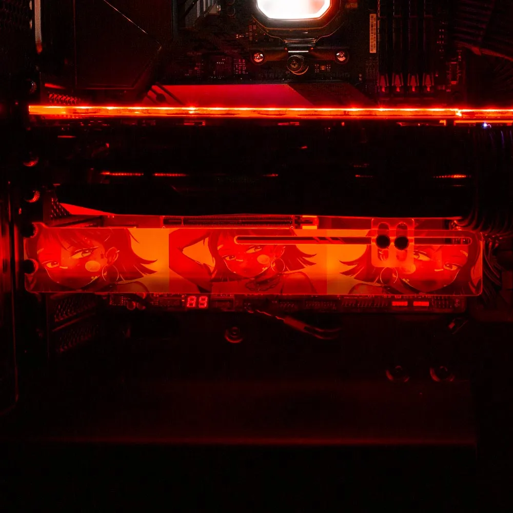 Bad to the Bone RGB GPU Support Bracket
