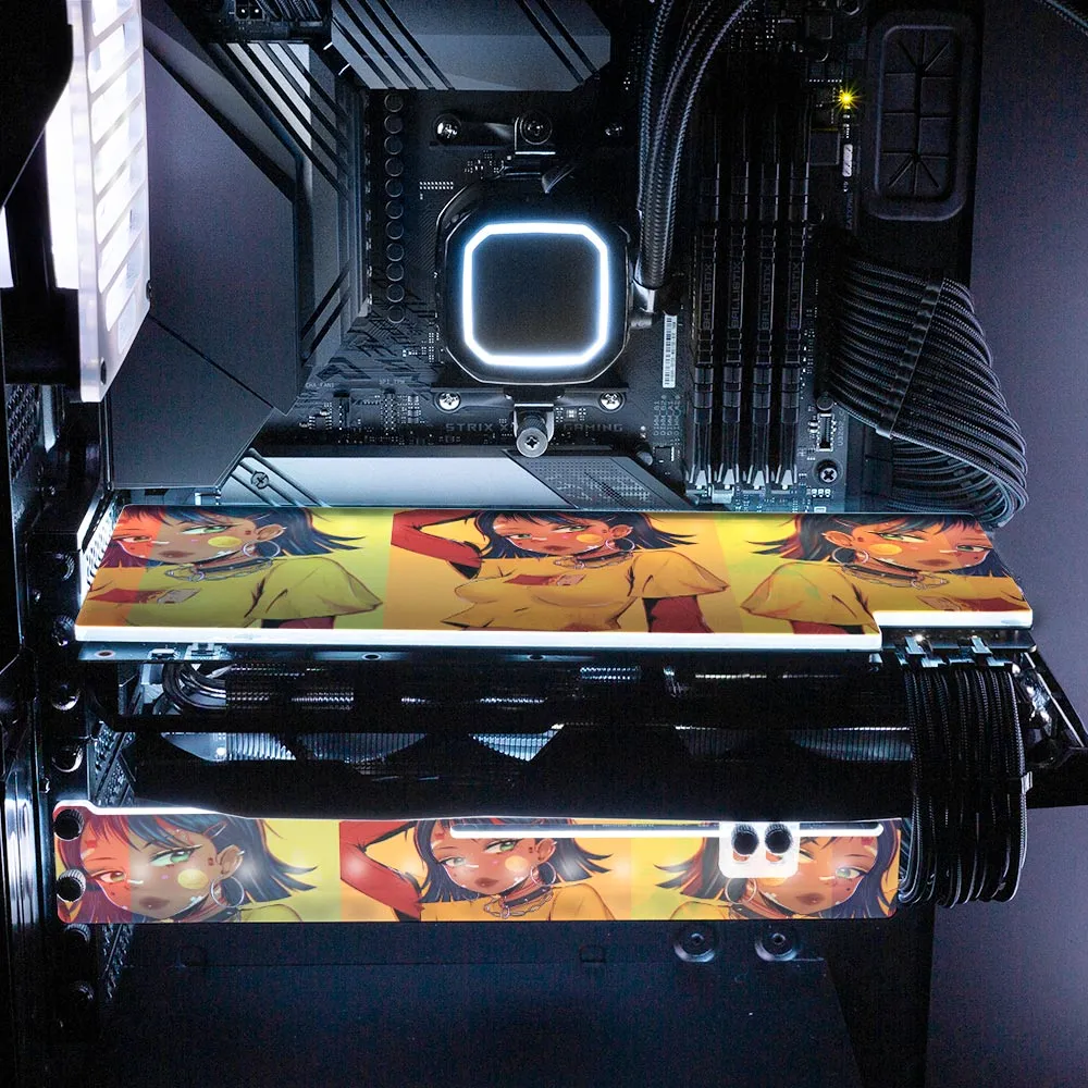 Bad to the Bone RGB GPU Support Bracket