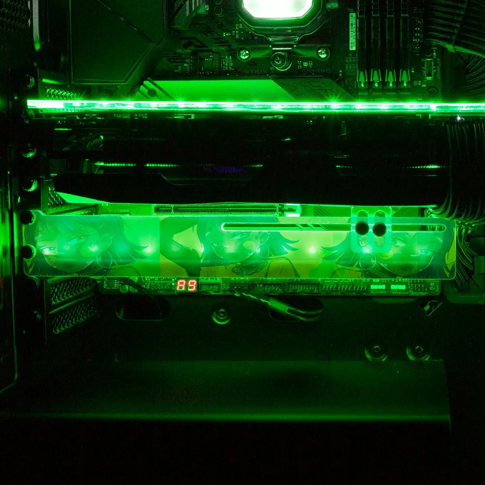 Bad to the Bone RGB GPU Support Bracket
