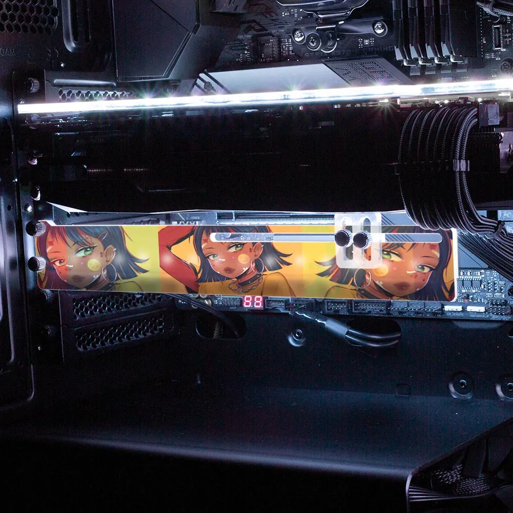Bad to the Bone RGB GPU Support Bracket