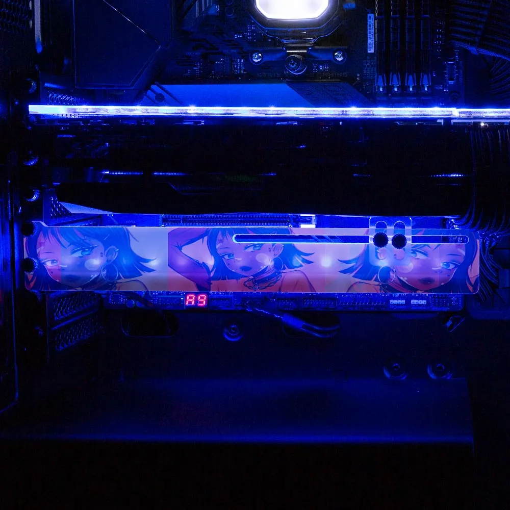 Bad to the Bone RGB GPU Support Bracket