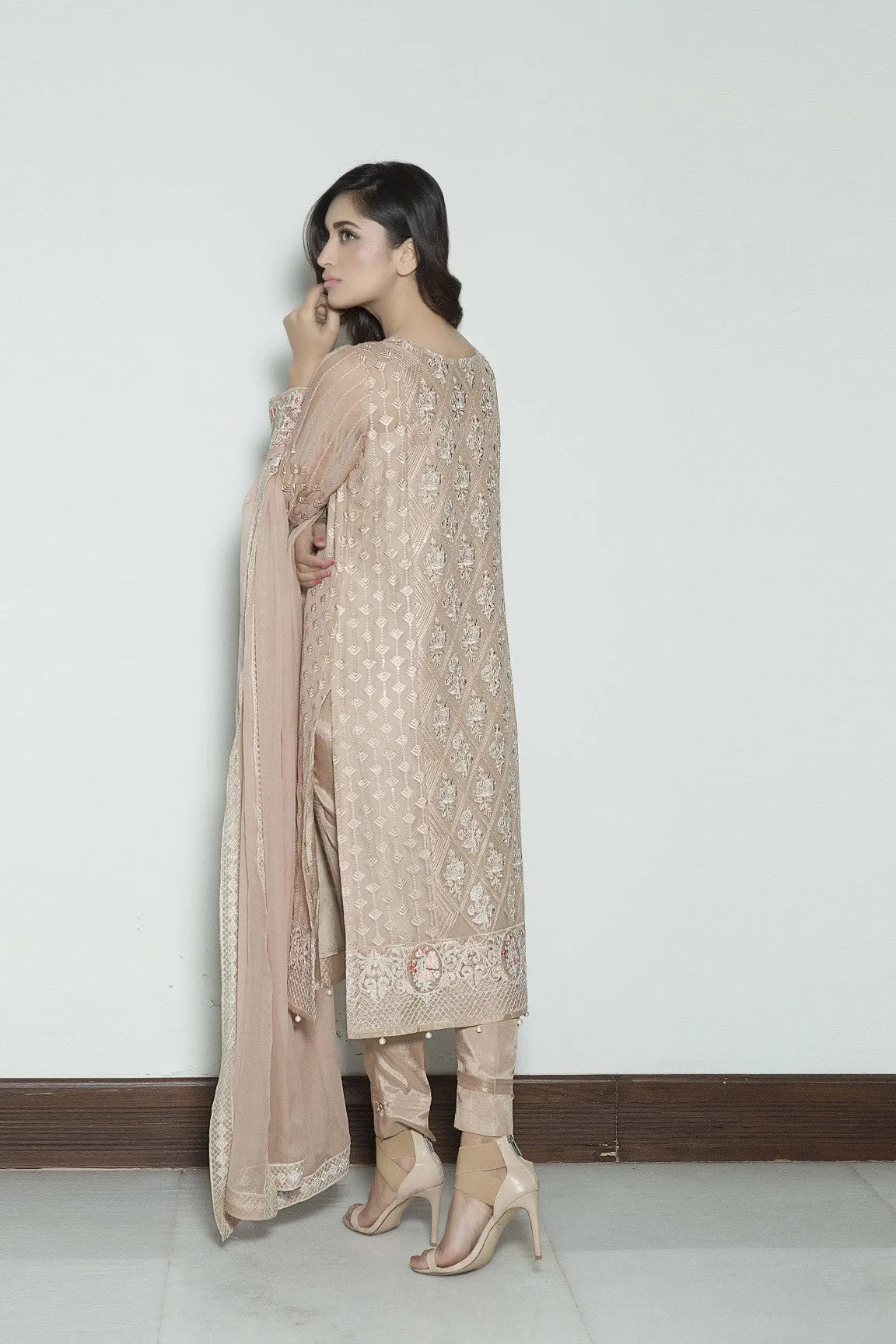 Baroque Luxury Chiffon Embroidered Collection Vol 3 – Ethereal Pastel