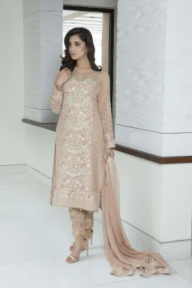 Baroque Luxury Chiffon Embroidered Collection Vol 3 – Ethereal Pastel