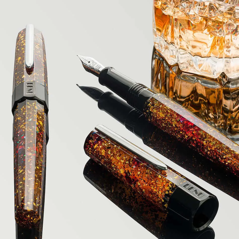 Benu Euphoria Rollerball Pen Bourbon