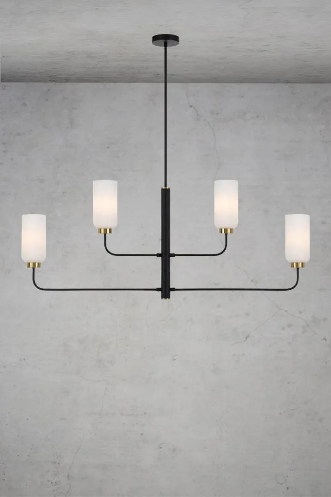 Boucherie Long Glass Pendant Light