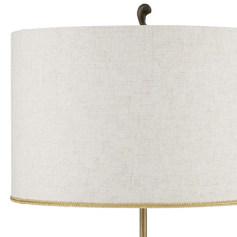 Brass Quail Table Lamp