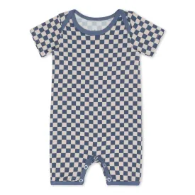 Checkers in Blue Shortall