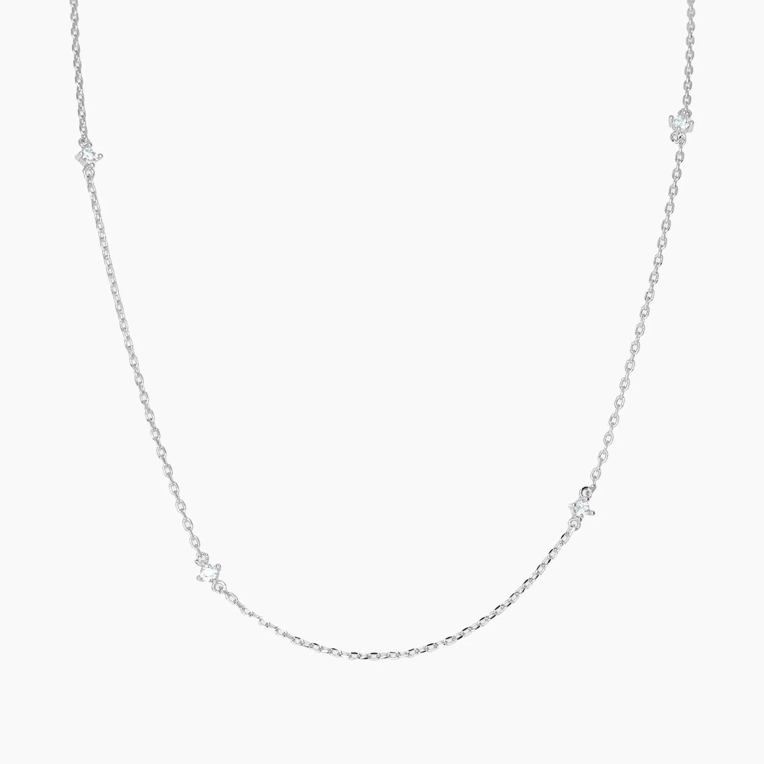 Christina Necklace (Silver)