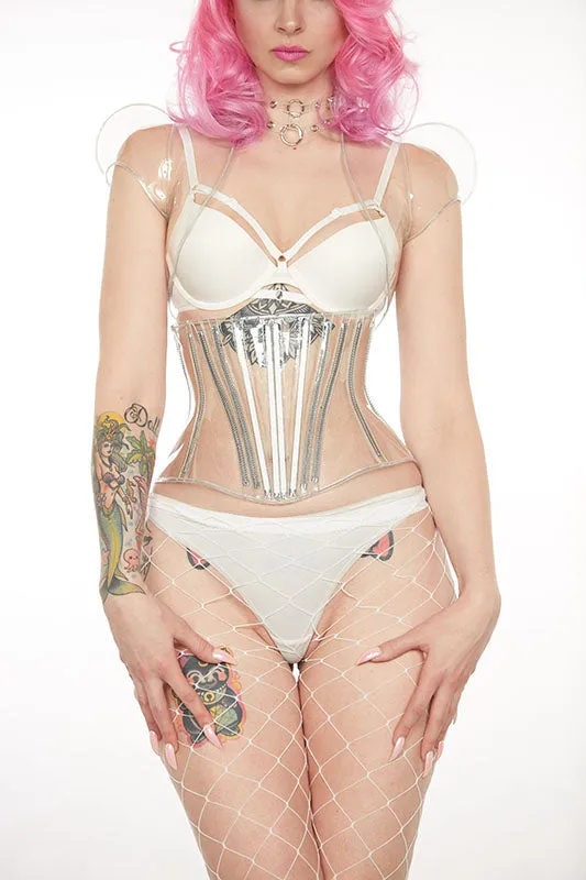 Clear PVC Underbust Corset