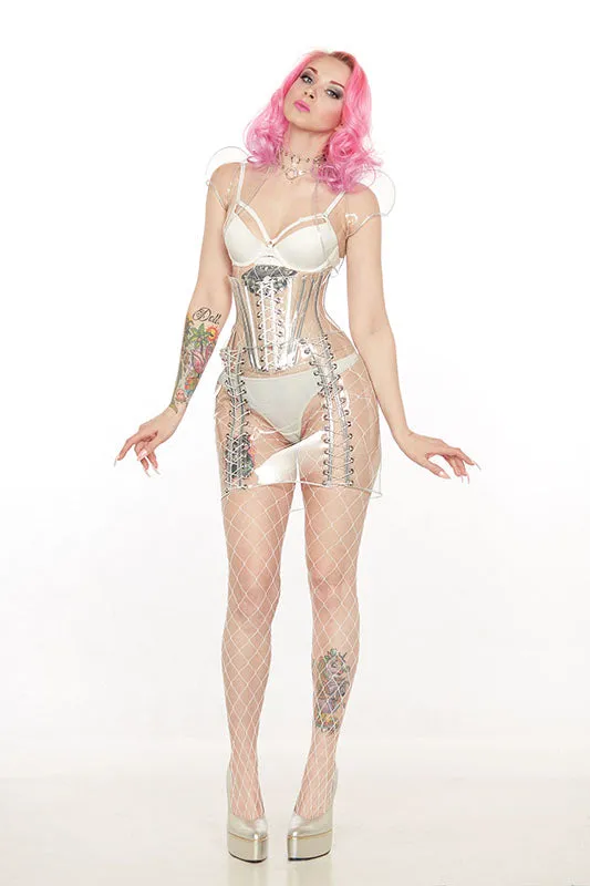Clear PVC Underbust Corset