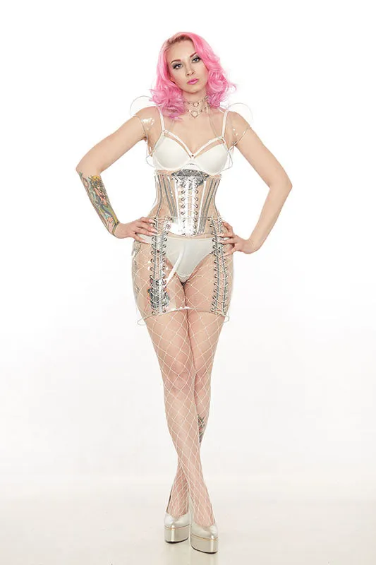 Clear PVC Underbust Corset