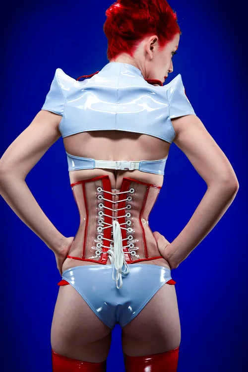 Clear PVC Underbust Corset