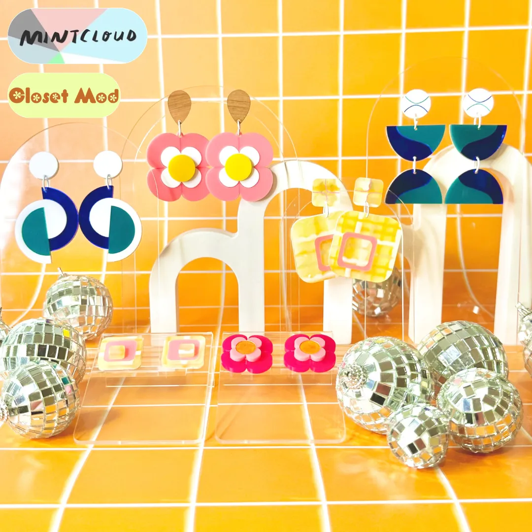 Closet Mod & Mintcloud Collaboration Earrings - Arrival Dangle*