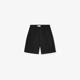 CROYEZ SEERSUCKER SHORTS - VINTAGE BLACK