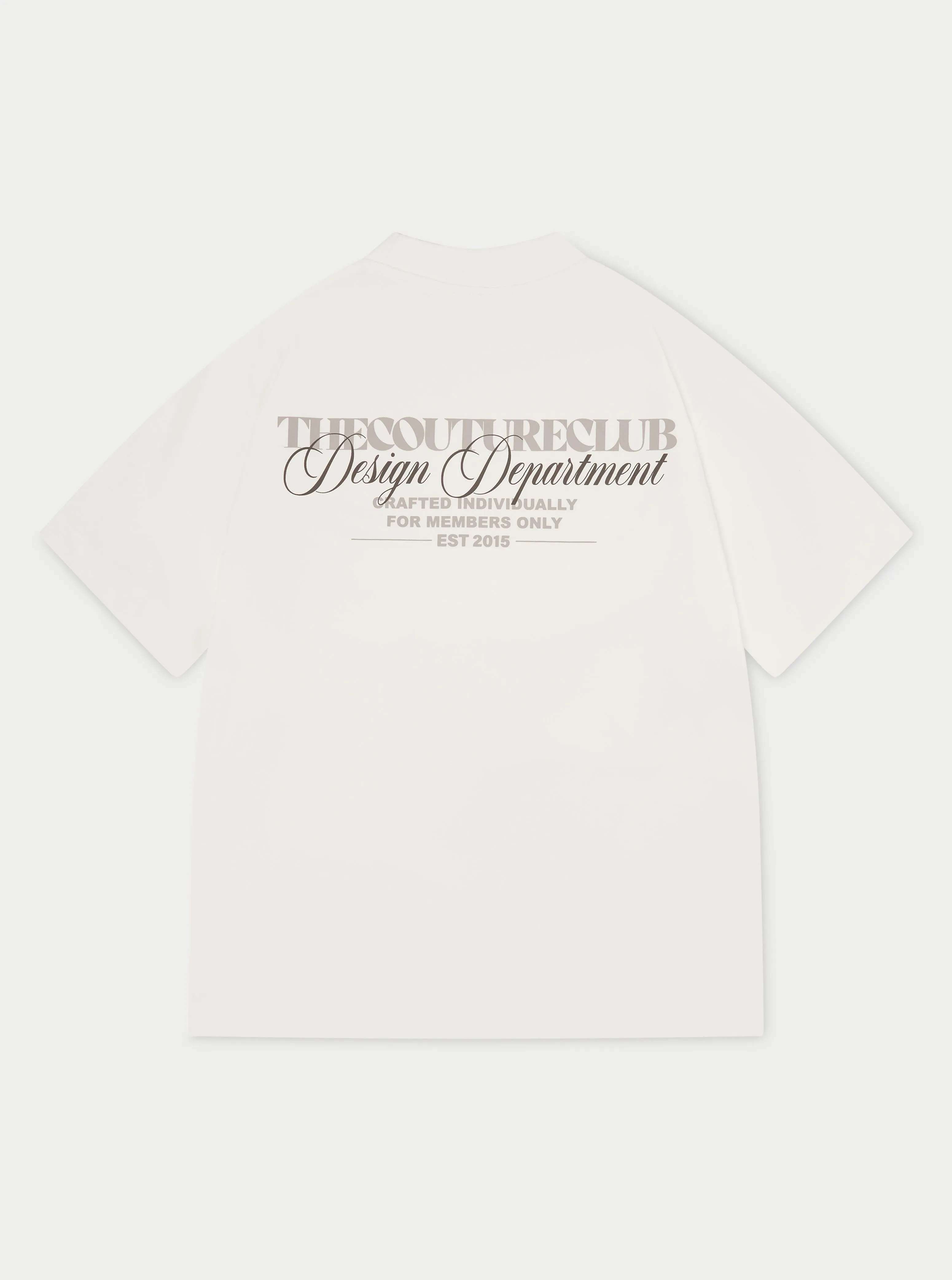 DESIGN DEPARTMENT GRAPHIC T-SHIRT - OFF WHITE