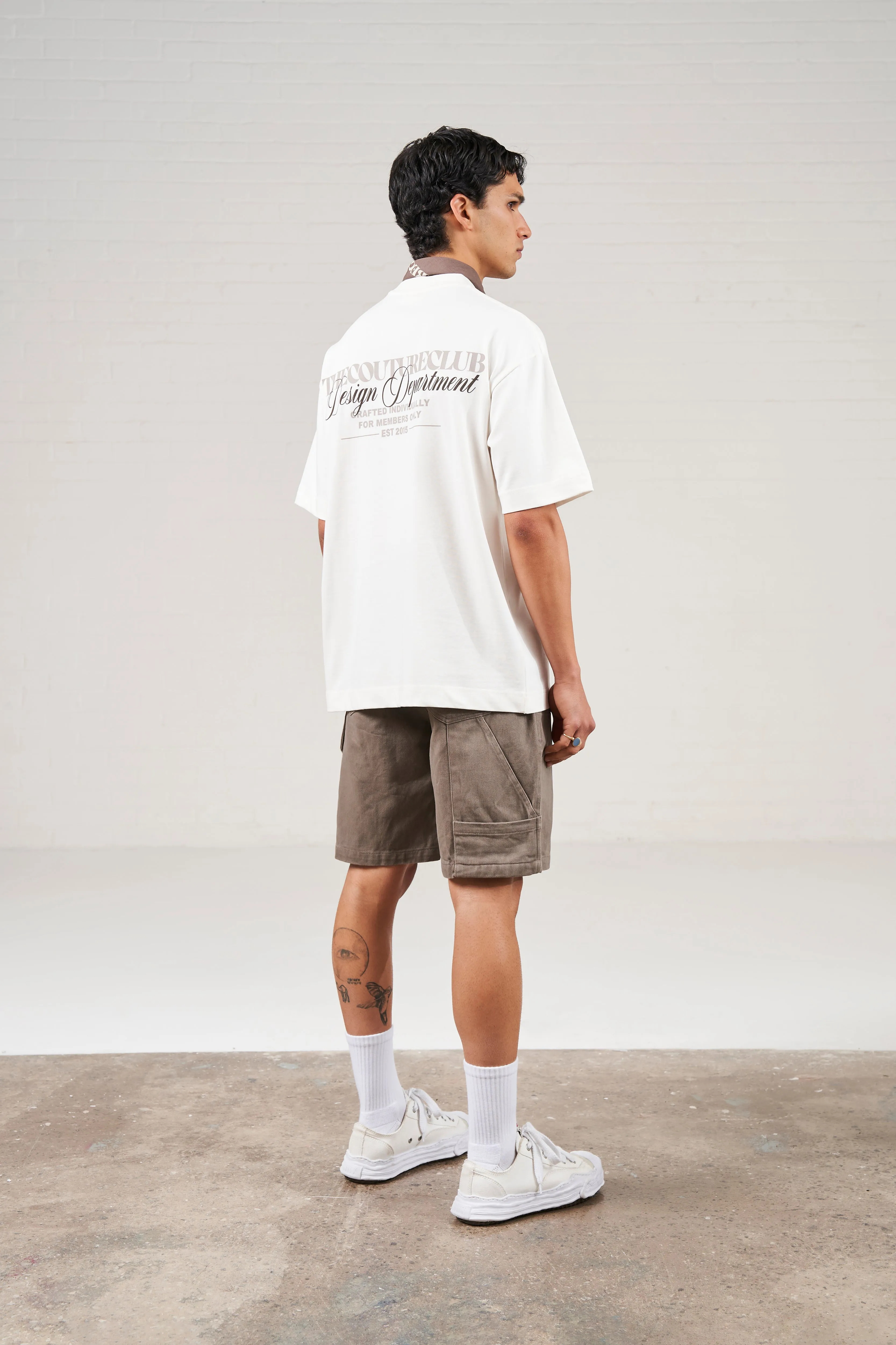 DESIGN DEPARTMENT GRAPHIC T-SHIRT - OFF WHITE