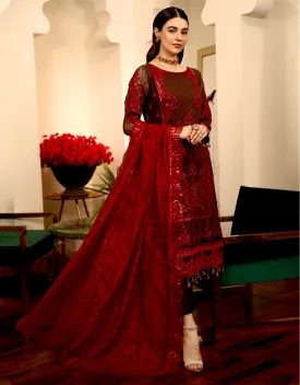 Emaan Adeel Le Festa Premium Collection '21 – LE-02 Preppy Red