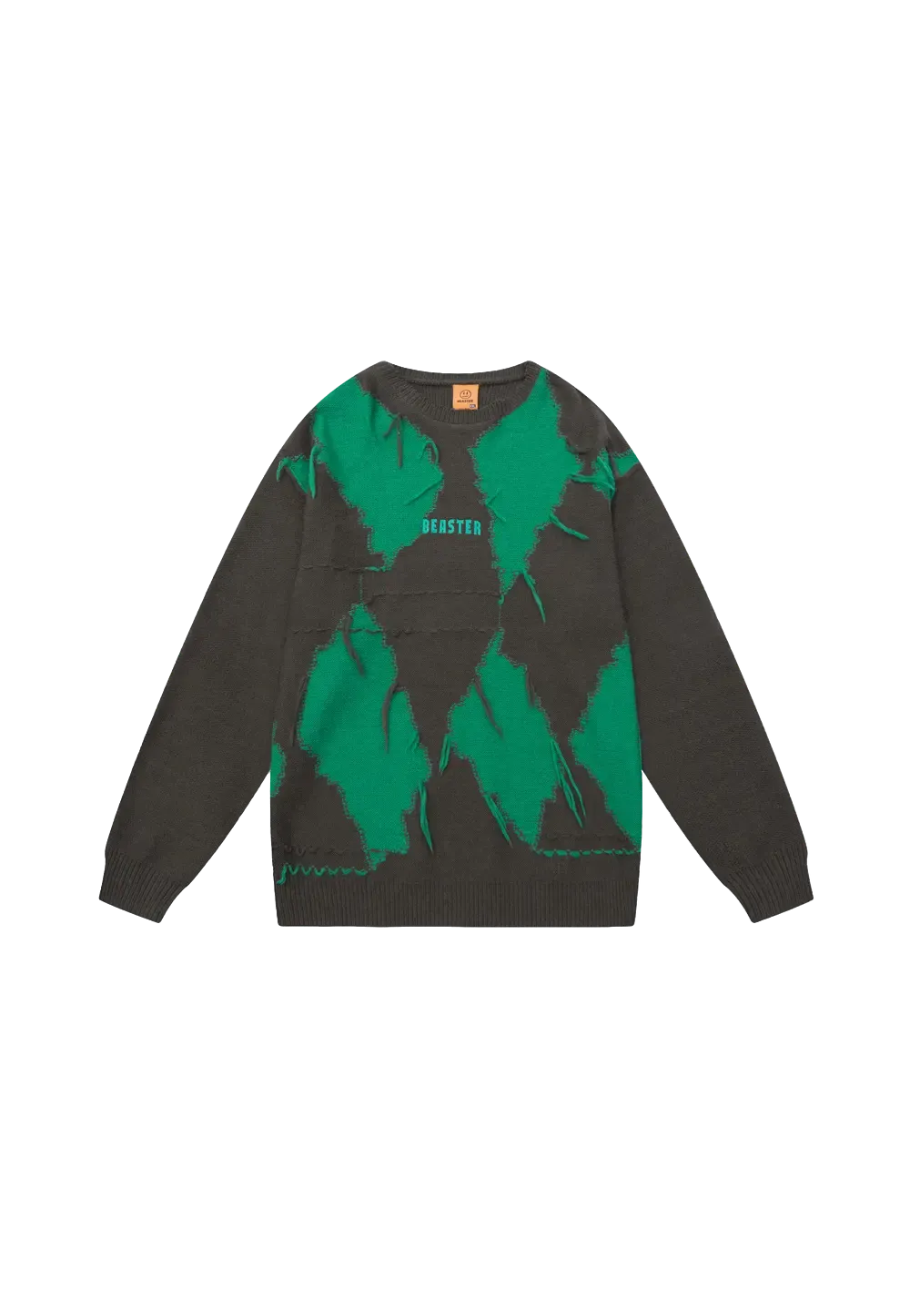 Embroidered Pullover Sweater