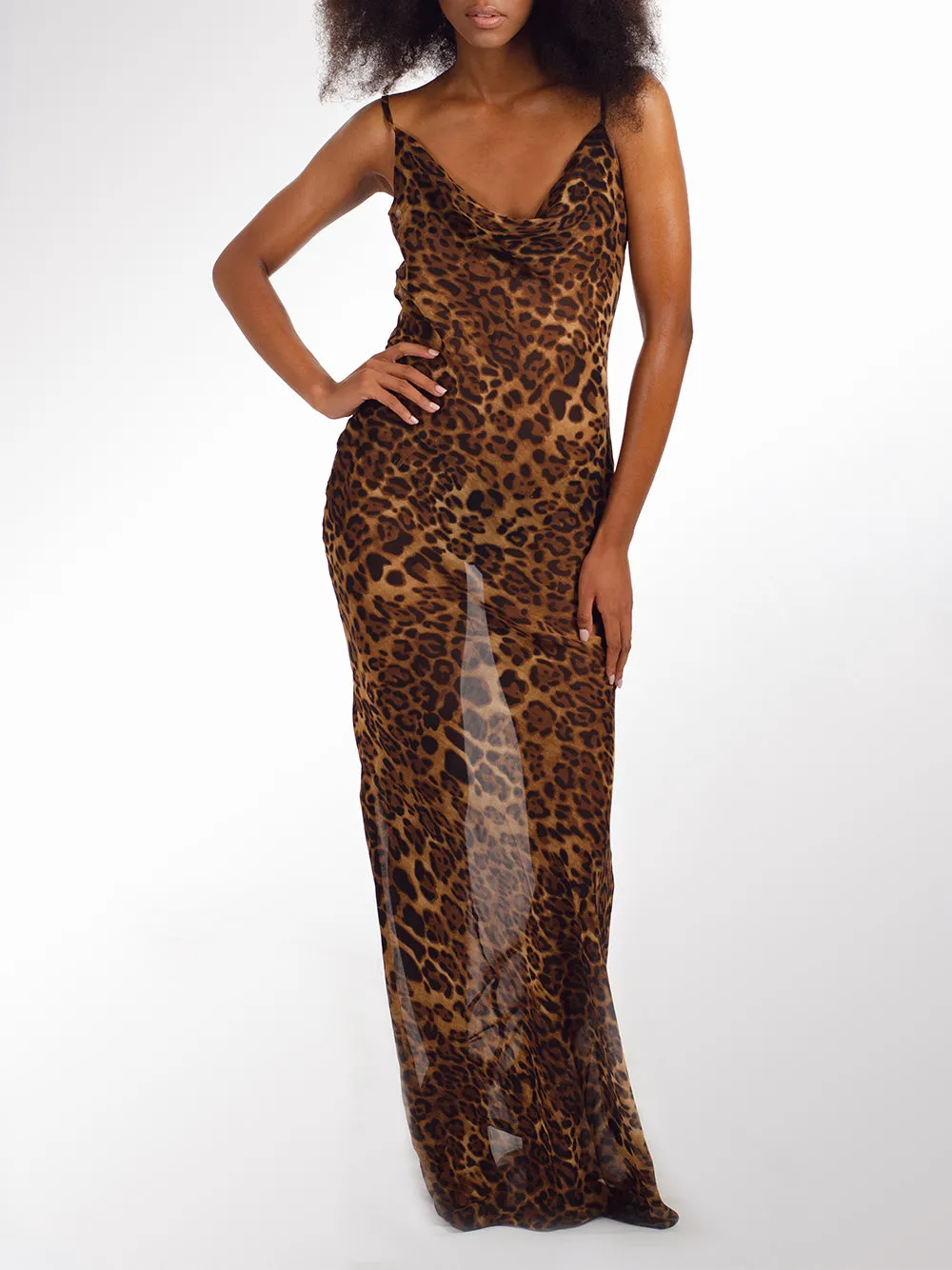 FIGURE Leopard Dress
