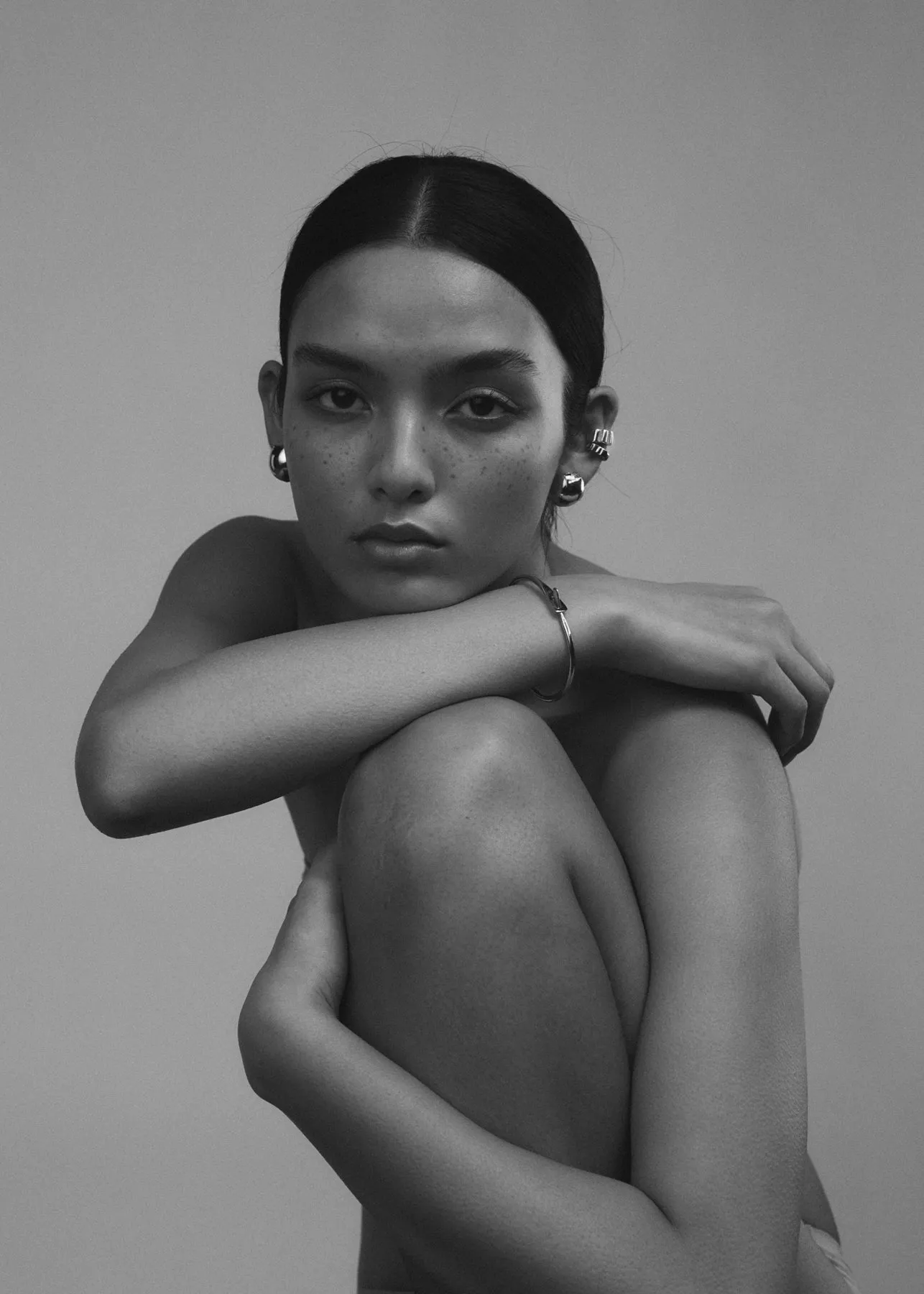 Fine Trim Ear Cuff | Silver