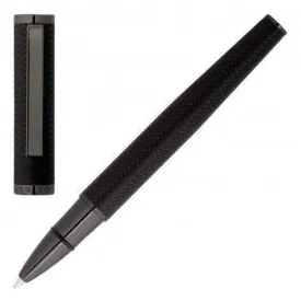 Formation Herringbone Gun Rollerball Pen by Hugo Boss