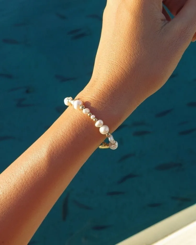 Freshwater Pearl Beaded Mix Bracelet