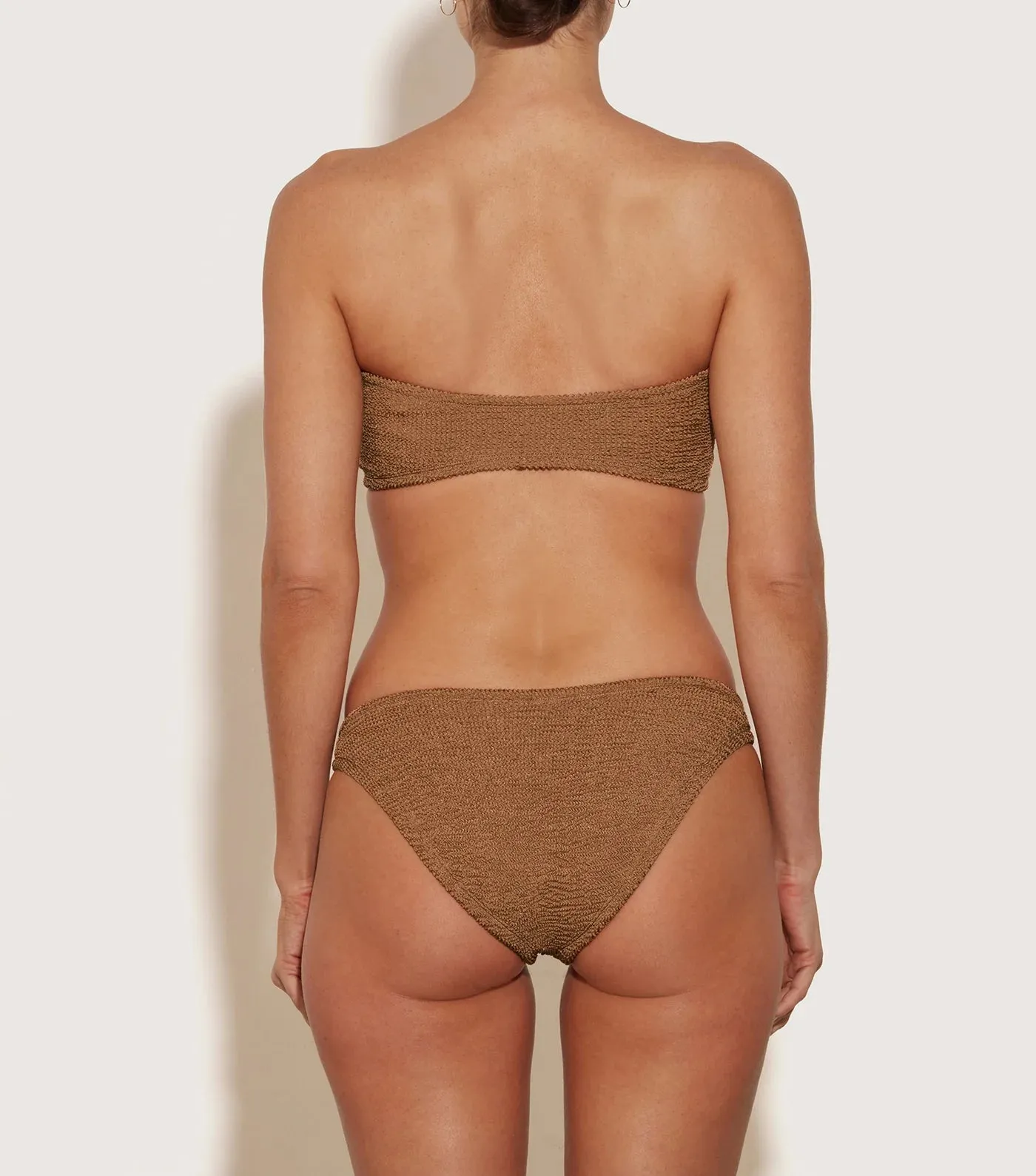 Gloria Bikini - Metallic Cocoa