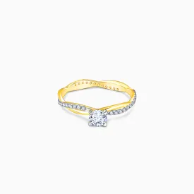 Gold Bold Beauty Diamond Ring