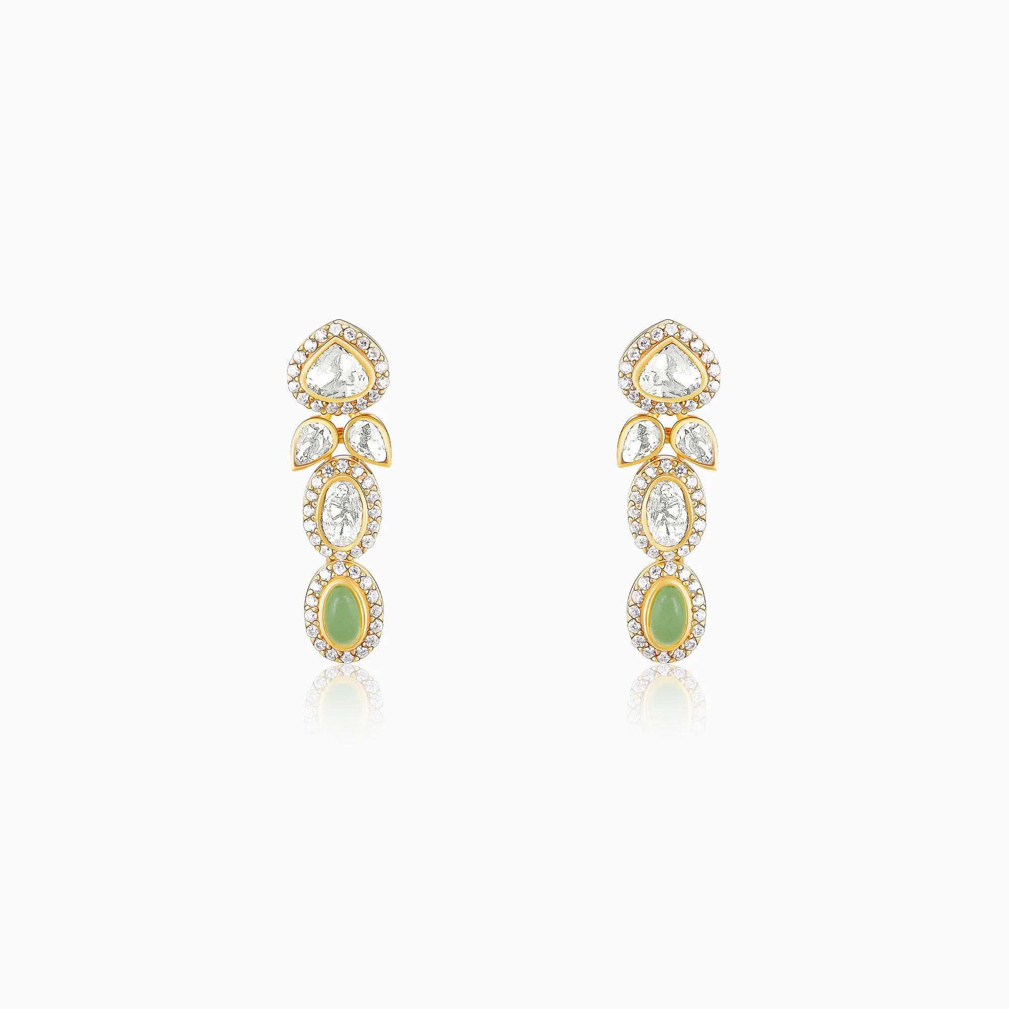 Golden Party Earrings
