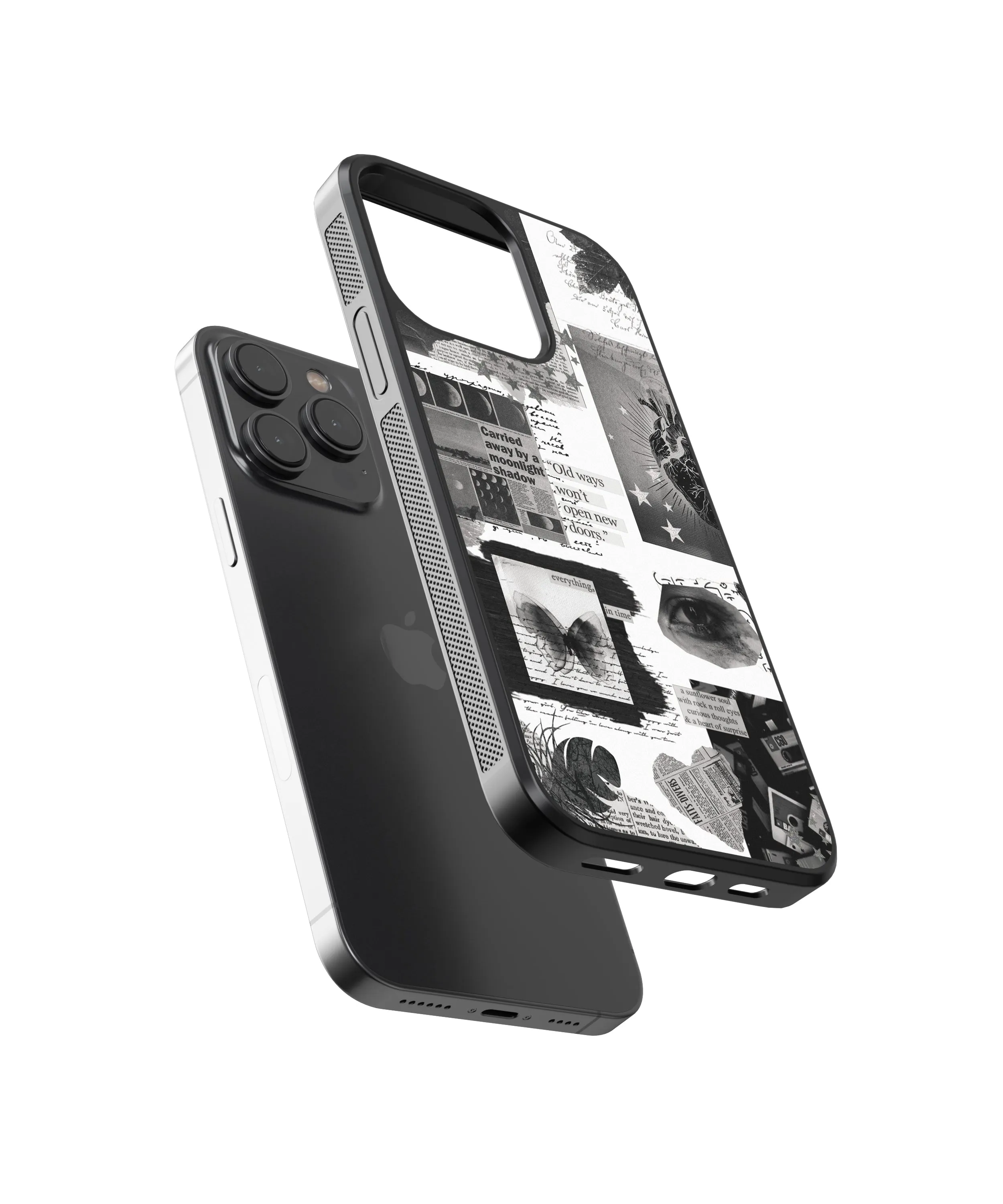 Gothic Coquette Vintage Aesthetic Glass Phone Case Cover