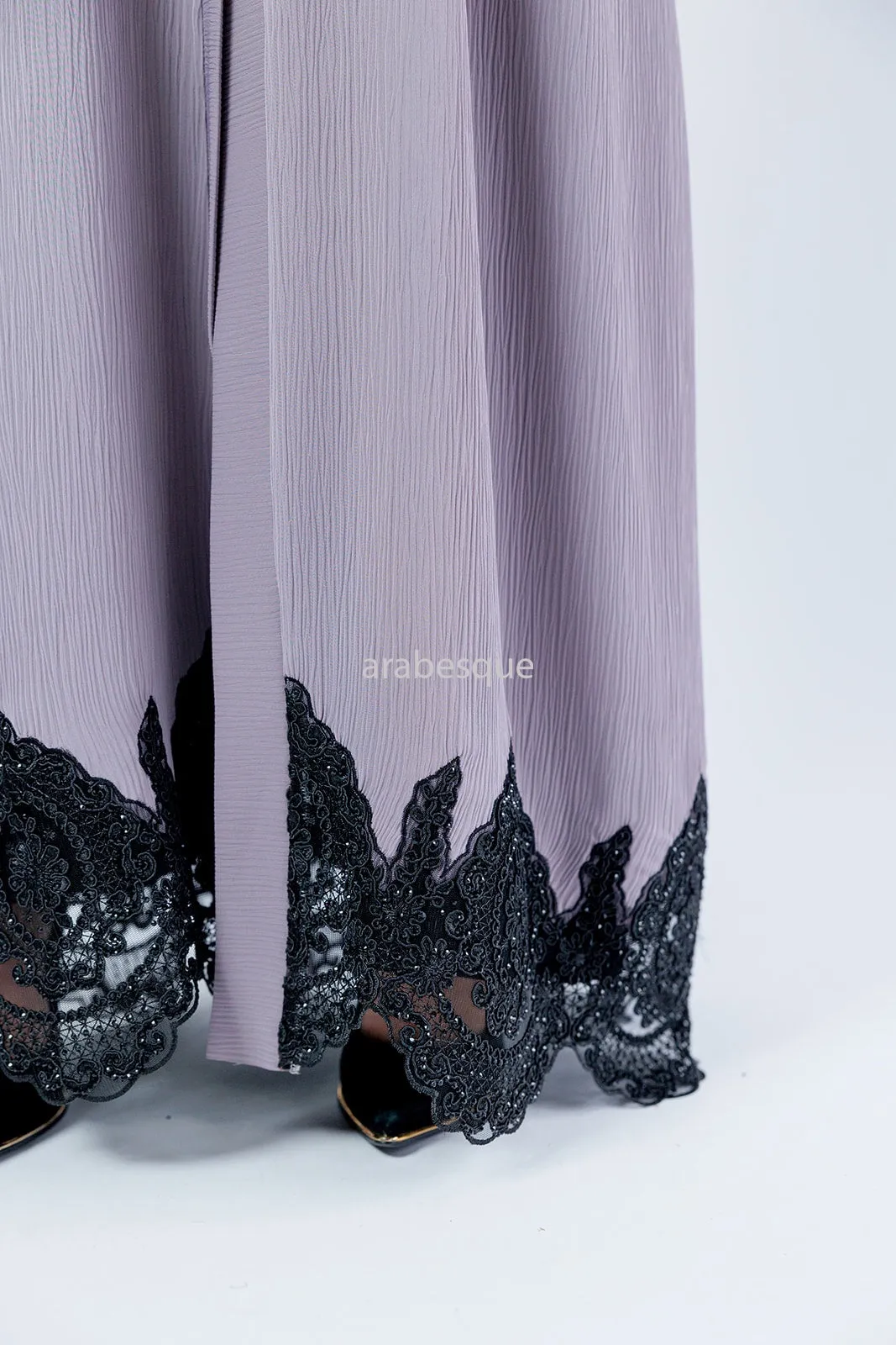 Hajer Lilac Abaya