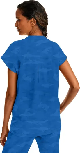 Healing Hands Scrub Top for Women Modern Fit Tee with 2 Pockets, Moisture Wicking, 360 Stretch and Quick Dry Fabric 2352